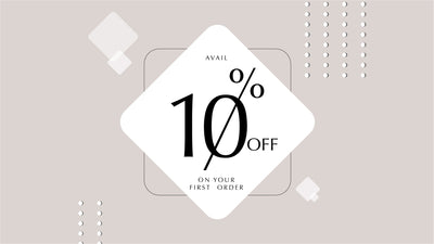 10%off on first order